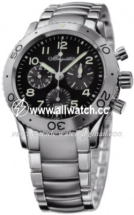 Breguet 3820ST/H2/SW9 Type XX / Type XXI Mens Automatic Stainless Steel