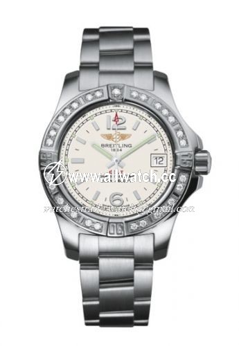 Breitling A7738853-G793SS Ladies Quartz Stainless Steel
