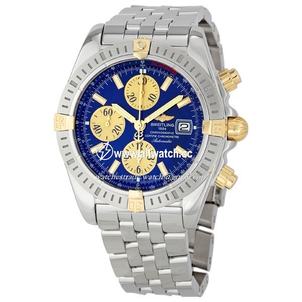 Breitling B1335611/C646 Chronomat Mens Automatic 18kt Yellow Gold And Stainless Steel