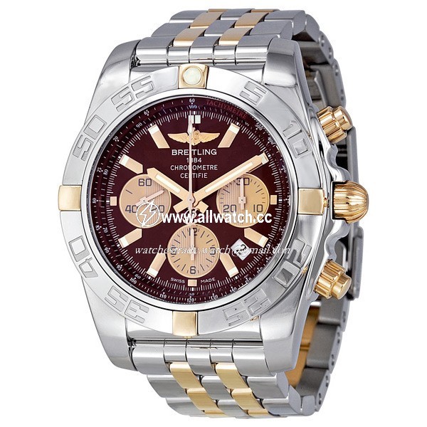 Breitling IB011012-K524TT Chronomat Mens Automatic Stainless Steel and Gold