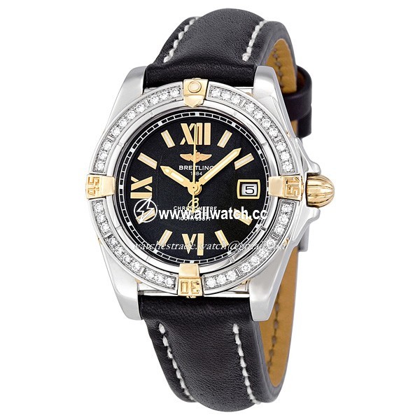 Breitling B7135653-B910BKLT Cockpit Ladies Quartz Stainless Steel