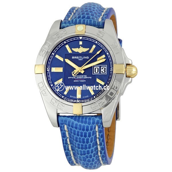 Breitling B49350L2-C809 Galactic Mens Automatic Two Tone Stainless Steel and 18 kt Yellow Gold