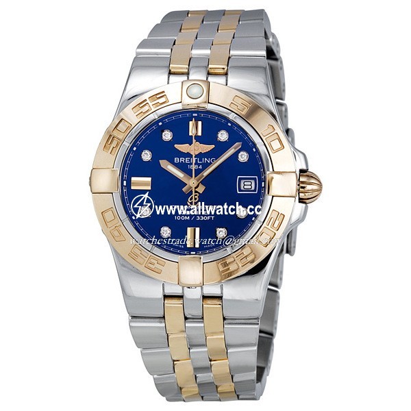 Breitling C71340L2-C816TT Galactic Ladies Quartz Stainless Steel and Gold