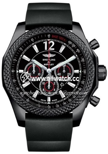 Breitling M4139024-BB85 Mens Automatic Midnight Carbon Black Stainless Steel