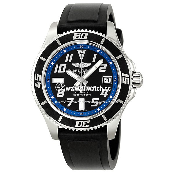 Breitling A1736402/BA30BKPT Superocean Mens Automatic Stainless Steel