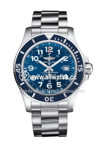 Breitling A17392D8/C910 Superocean II 44 Mens Automatic Brushed Stainless Steel