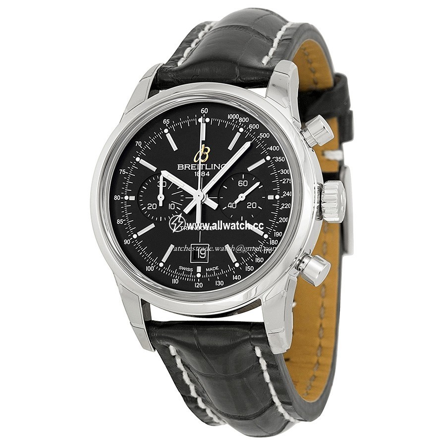 Breitling A4131012-BC06BKCT Transocean Mens Automatic Stainless Steel
