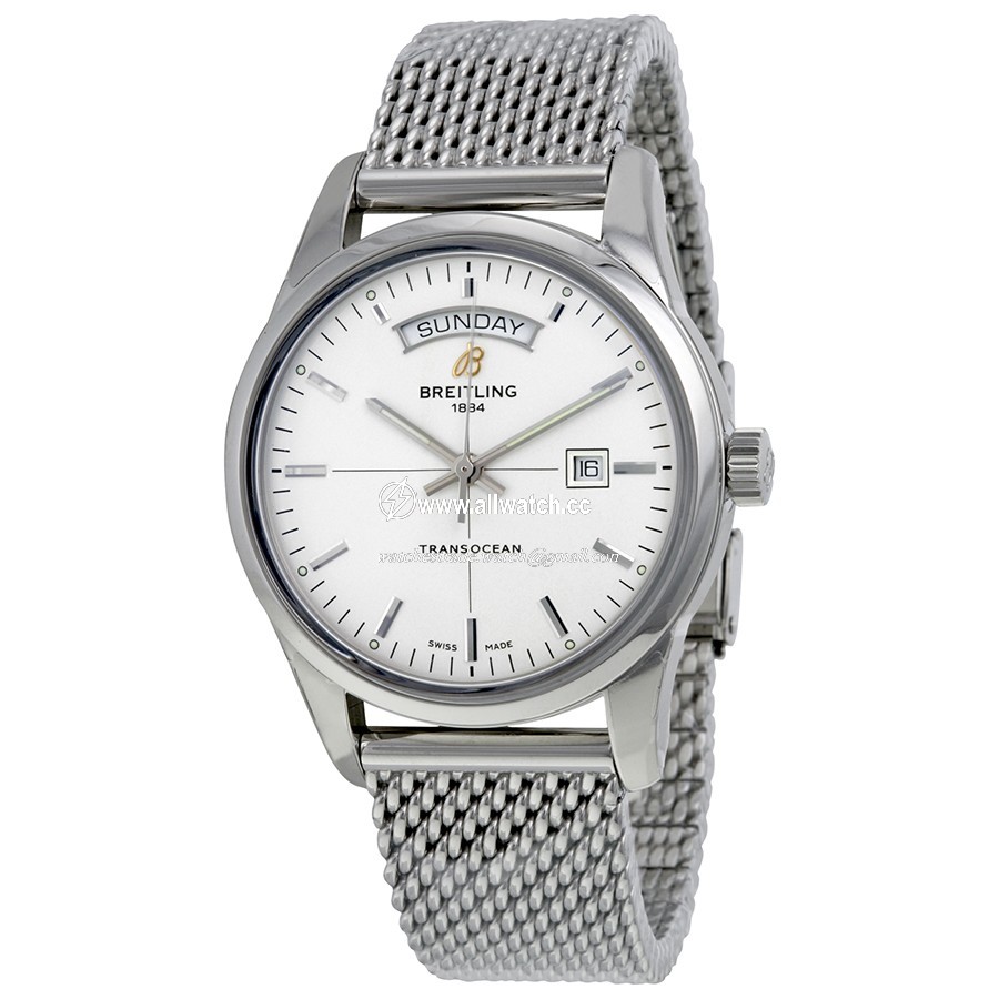 Breitling A4531012/G751 SS Transocean Mens Automatic Stainless Steel