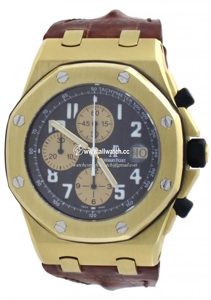 Audemars Piguet 26007BA.OO.D088CR.01 Royal Oak Offshore Mens Automatic 18 kt Yellow Gold