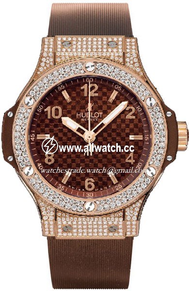 Hublot 361.PC.3380.RC.1704 Big Bang Ladies Quartz 18 kt Rose Gold set with 194 diamonds (0.82 ct)