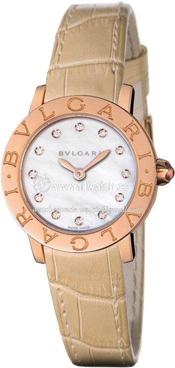 Bvlgari 101884 Ladies Quartz 18kt Pink Gold