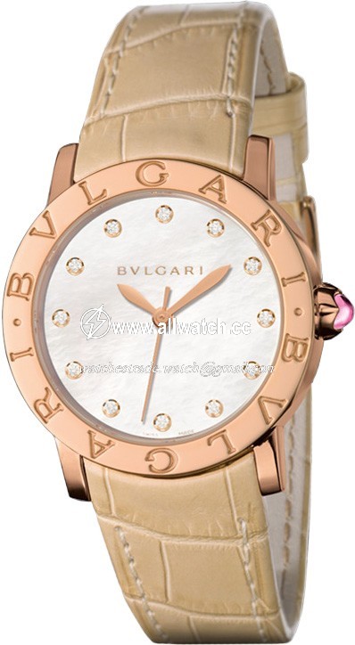 Bvlgari 101890 Ladies Automatic 18kt Pink Gold