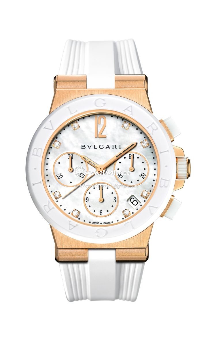 Bvlgari 101994 Ladies Automatic 18 Carat Pink Gold