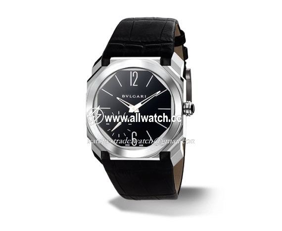 Bvlgari 102028 Mens Hand Wind Extra-thin Platinum