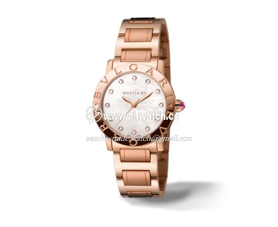 Bvlgari 102090 Ladies Automatic 18kt Pink Gold