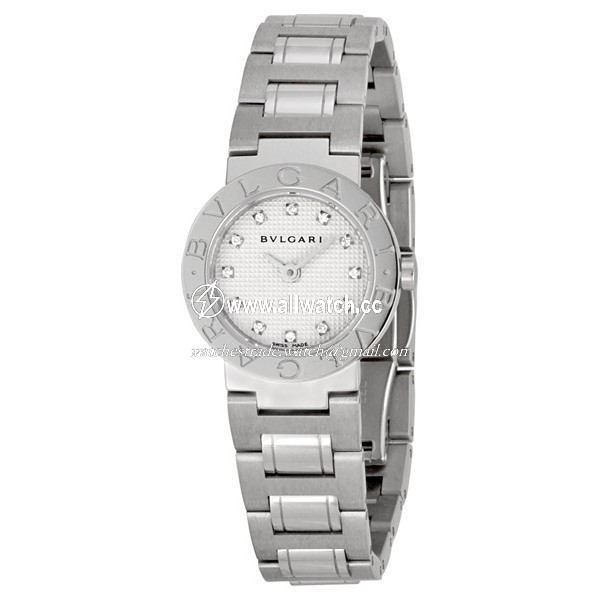 Bvlgari BB23WSS/12n Ladies Quartz Stainless Steel