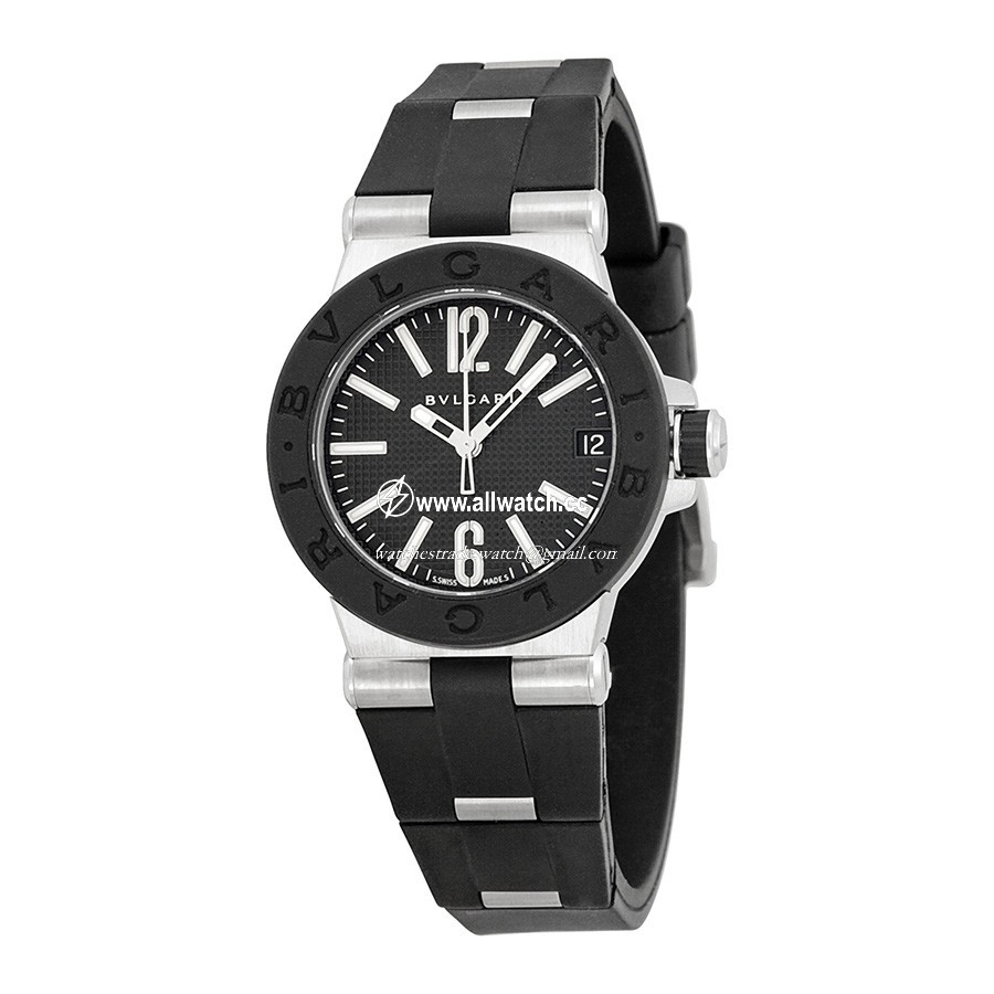 Bvlgari 101607 Diagono Ladies Quartz Stainless Steel
