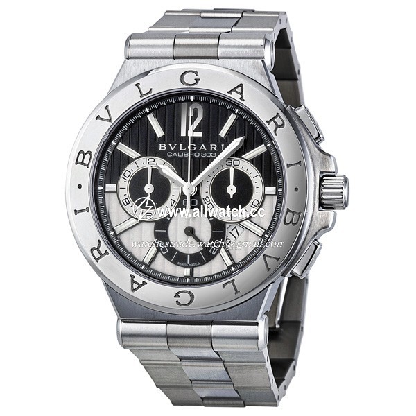 Bvlgari 101880 Diagono Mens Automatic Stainless Steel