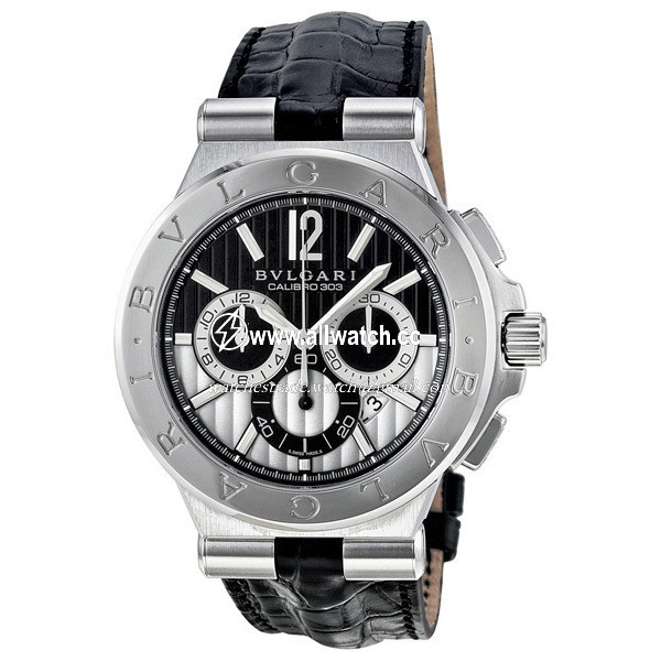 Bvlgari 101881 Diagono Mens Automatic 18kt White Gold
