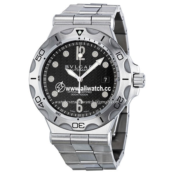 Bvlgari 1271 Diagono Mens Automatic Stainless Steel