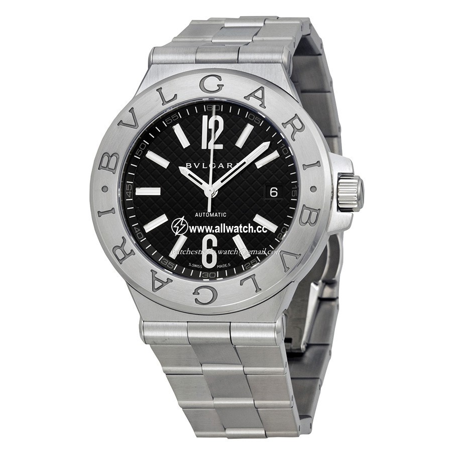 Bvlgari DG40BSSD Diagono Mens Automatic Stainless Steel
