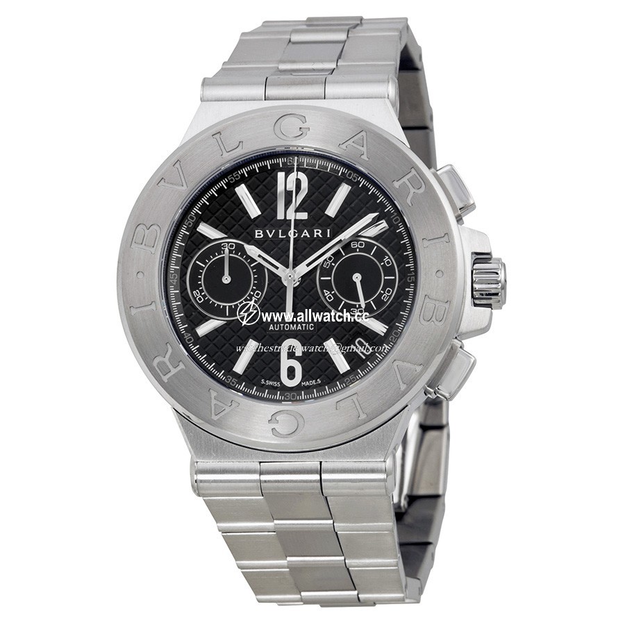 Bvlgari DG40BSSDCH Diagono Mens Automatic Stainless Steel