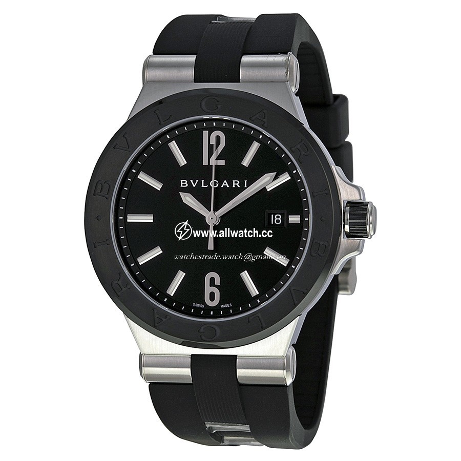 Bvlgari DG42BSCVD Diagono Mens Automatic Stainless Steel