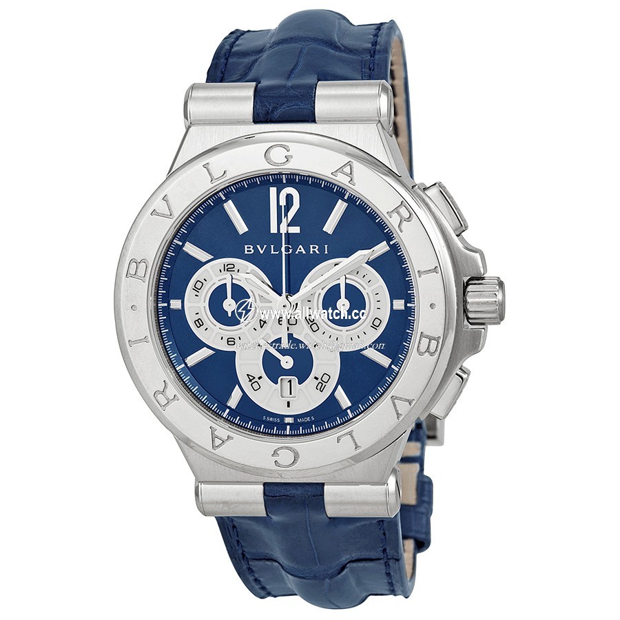 Bvlgari DG42C3SLDCH Diagono Mens Automatic Stainless Steel