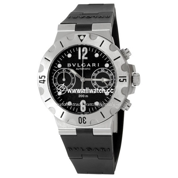 Bvlgari SC38SV/SLN Diagono Mens Automatic Stainless Steel