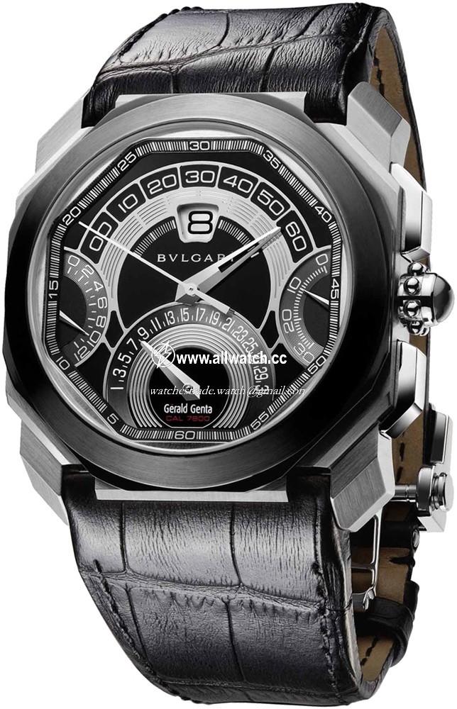Bvlgari 101882 Octo Retrogradi Mens Automatic Stainless Steel