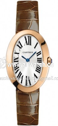Cartier W8000007 Baignoire Ladies Quartz 18 kt Rose Gold