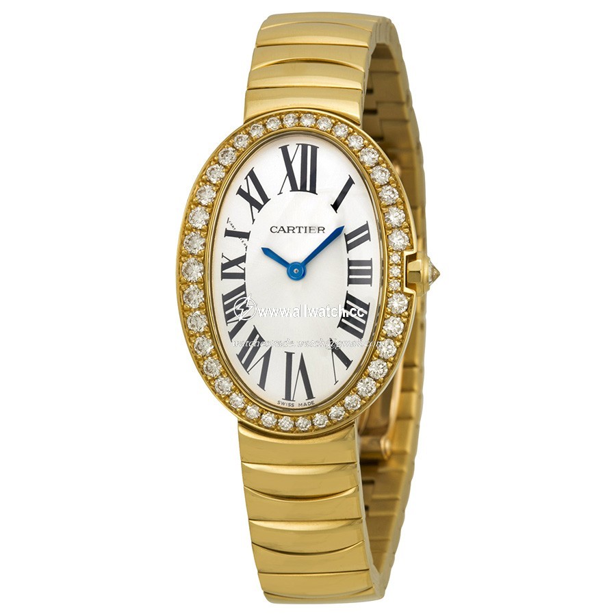 Cartier WB520019 Baignoire Ladies Quartz 18kt Yellow Gold