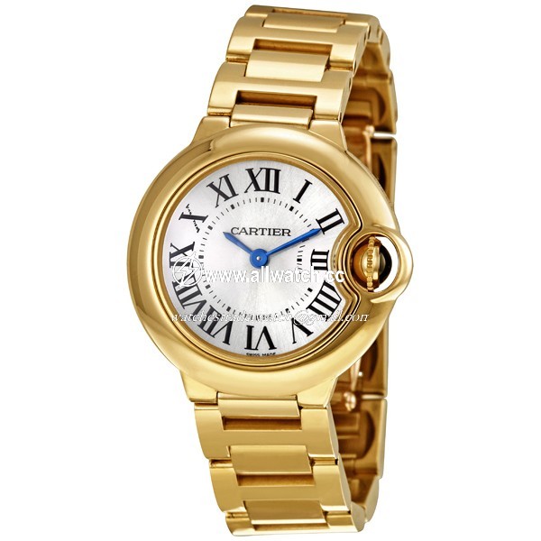 Cartier W69001Z2 Ballon Bleu de Cartier Ladies Quartz 18kt Yellow Gold