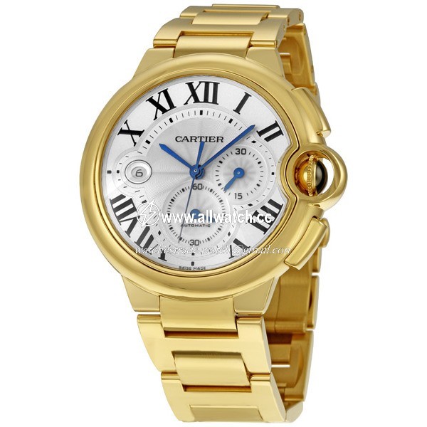Cartier W6920008 Ballon Bleu de Cartier Mens Automatic 18kt Yellow Gold