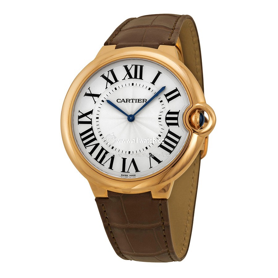 Cartier W6920054 Ballon Bleu de Cartier Mens Hand Wind 18kt Rose Gold