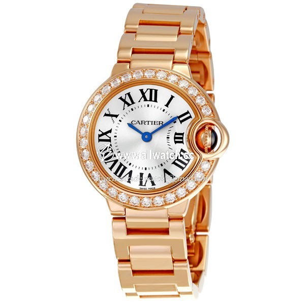 Cartier WE9002Z3 Ballon Bleu de Cartier Ladies Quartz 18kt Rose Gold