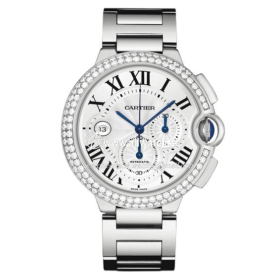 Cartier WE902001 Ballon Bleu de Cartier Mens Automatic 18kt White Gold