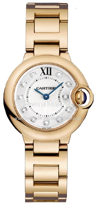 Cartier WE902025 Ballon Bleu de Cartier Ladies Quartz 18K Rose Gold