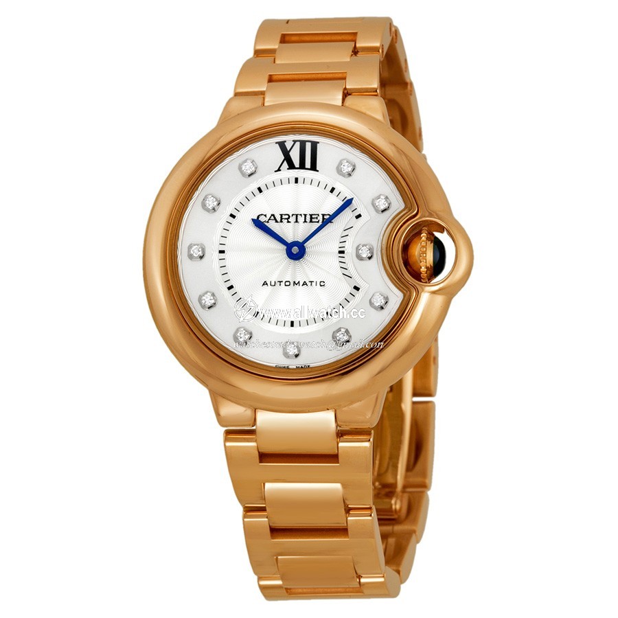 Cartier WE902039 Ballon Bleu de Cartier Ladies Automatic 18kt Rose Gold