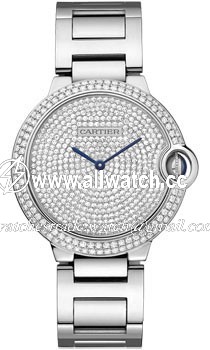 Cartier WE902045 Ballon Bleu de Cartier Unisex Automatic 18kt Rhodiumized White Gold