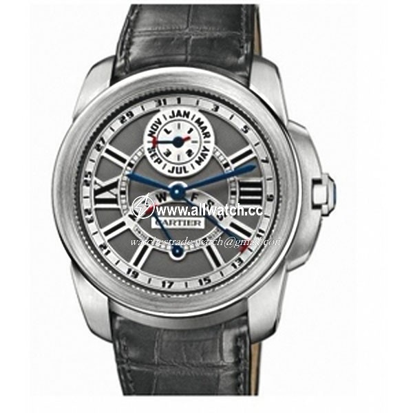 Cartier W7100030 Calibre de Cartier Mens Automatic 18 kt White Gold