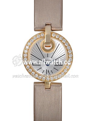 Cartier WG600006 Captive de Cartier Ladies Quartz 18K Yellow Gold Case Set with Diamonds