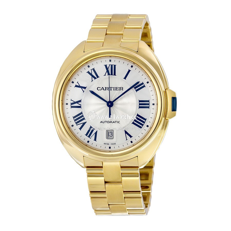 Cartier WGCL0003 Cle Mens Automatic 18kt Yellow Gold