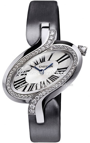 Cartier WG800018 Delices de Cartier Ladies Quartz 18kt White Gold