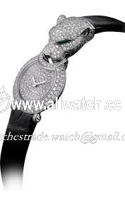 Cartier HPI00767 Ladies Quartz 18 Carat White Gold Set with Diamonds