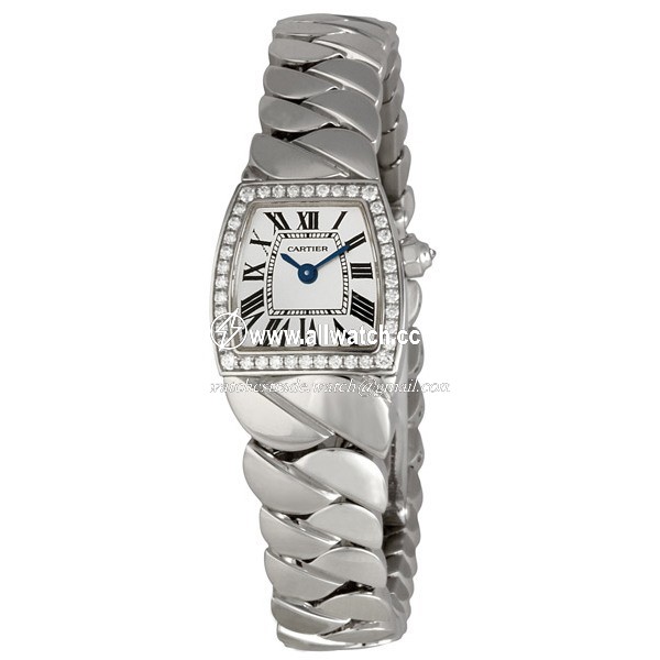 Cartier WE60085G La Dona de Cartier Ladies Quartz 18kt White Gold