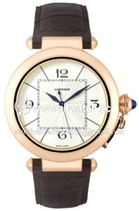 Cartier W3019351 Pasha de Cartier Mens Automatic 18kt Rose Gold