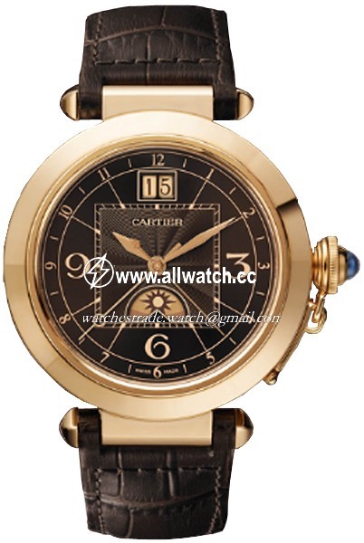 Cartier W3030001 Pasha de Cartier Mens Automatic 18kt Pink Gold