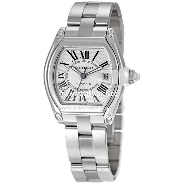 Cartier W62025V3 Roadster Mens Automatic Stainless Steel