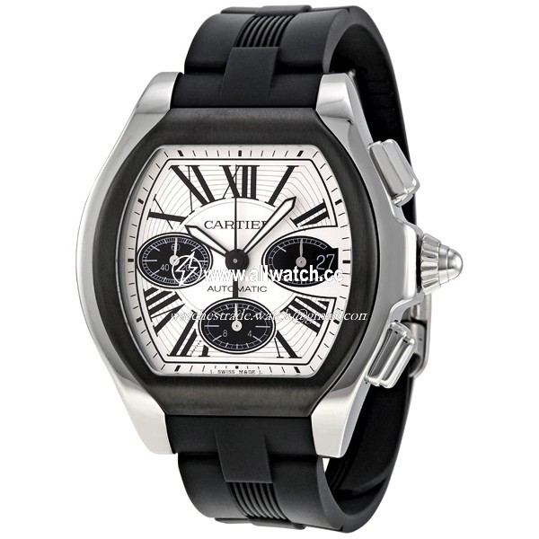 Cartier W6206020 Roadster Mens Automatic Stainless Steel